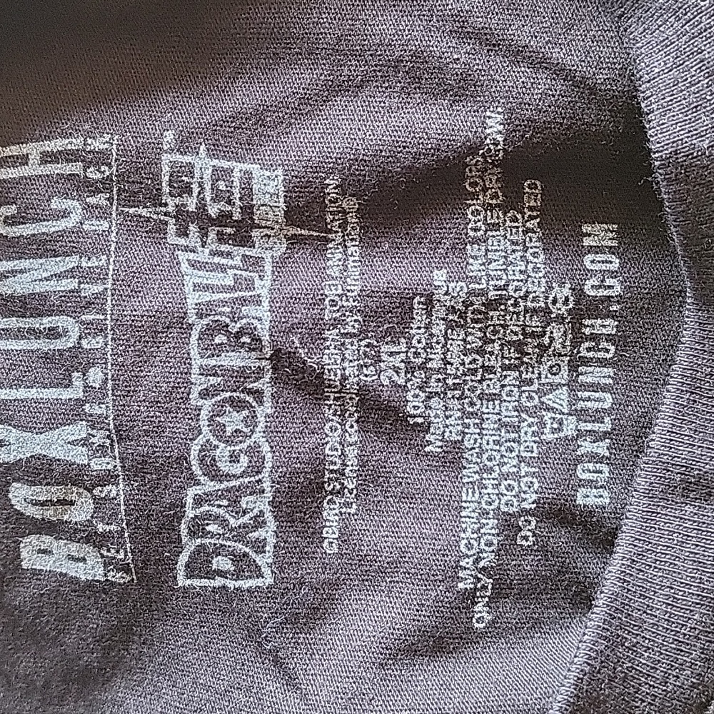 BOXLUNCH 2X-LARGE BLACK T-SHIRT - Picture 3 of 3